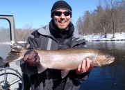 Jason\'s 13lb. Muskegon River Steelhead