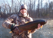 Rod with another nice steelhead