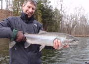 Mark with another chrome steelhead