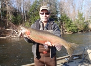 Marty with an awesome 16lb. spring buck