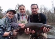 Casey\'s First Ever Steelhead, 14lbs. 34