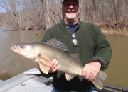 Ed with a massive walleye