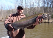 Brian with another nice steelhead