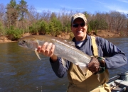 Jim with a nice Muskegon river silver bullet