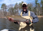 Jim with another nice steelhead