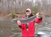 Ed with another nice steelhead