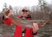 Ed with another nice steelhead