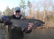 Bert with a nice steelhead