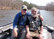 Dave & Bert enjoying the finer things in life!