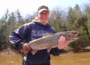 Karrissa\'s First Ever Steelhead