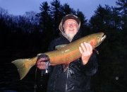 Father Joe with a nice crimson red buck