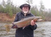 Father Joe with a scrappy buck
