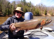 Paul With An Outstanding 2014 Male Spring Steelhead
