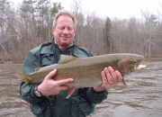 Mark With Another 2014 Spring Steelhead