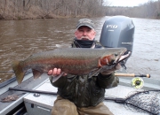Bob With A Very Well Earned 2014 Spring Steelhead