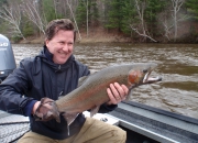 Paul With Another Nice Spring Steelhead