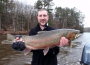 Mike with a big 30-inch, 13lb male
