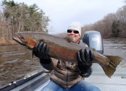 Jeff with a huge 15lb buck
