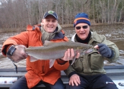 George Jr With A Nice 2014 Spring Steelhead
