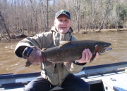 George Jr With A Nice Steelhead
