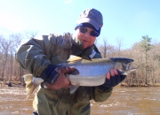 George Sr With A Fat 2014 Spring Steelhead