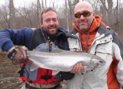With words of encouragement, Griff learned how to set the hook!