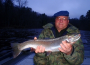 Bob with early morning chrome