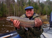 Bob with a nice colored buck