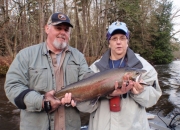 Jim & Ann with a 2013 spring steelhead