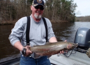 Jim with a nice 2013 spring steelhead