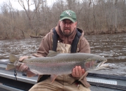Roger with a pre-spawn hen