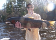 Alex with a nice steelhead