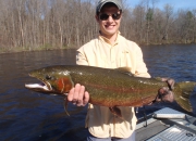 Alex with his best of the day