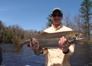 Alex\'s first steelhead
