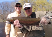 George with the last of a great day on the Muskegon