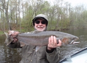 Bob\' with a nice 2013 spring steelhead 