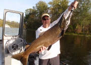 Jeff\'s King Of The Muskegon 2013 Salmon, 28lb, 43-inches