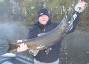 Mike with a dark King Salmon