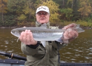 George Sr. with a nice fall chrome hen
