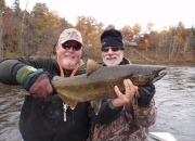 Bert & Jim with a King Salmon