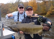 Jeff & Bert with a 2014 King Salmon