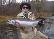 Ed with an really nice 14lb 30inch males steelhead