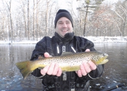 Jeff\'s 22-inch Muskegon River Brown Trout