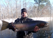 Jeff\'s 32-inch Muskegon River Winter Steelhead