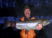 Mark With Muskegon River Winter Steelhead