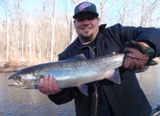 Steve with another nice steelhead