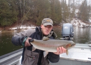 Jeff with a really nice winter steelhead