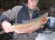 Jeff, you just caught a steelhead