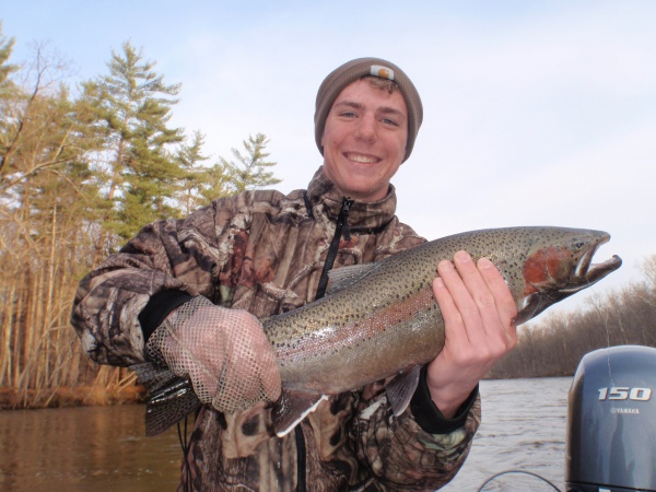 Hunter's First Steelhead