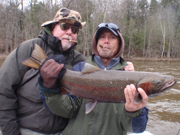 Ed & Bert With Crimson Steel